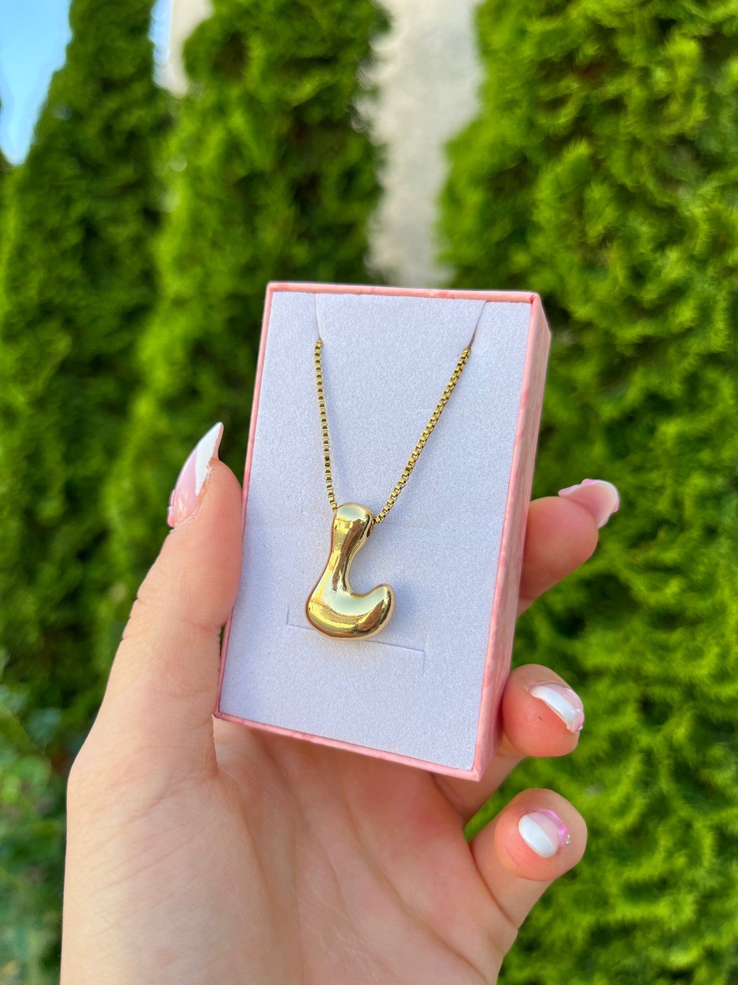 Collier Bubbly Initial