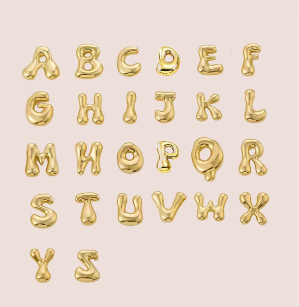 Collier Bubbly Initial