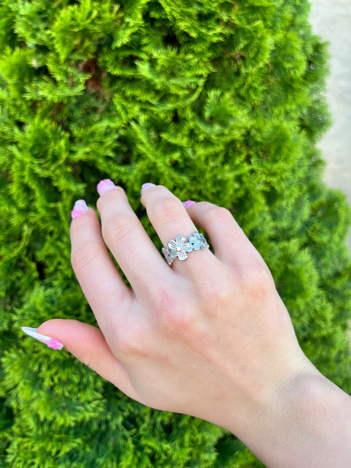 Bague Flora Argent