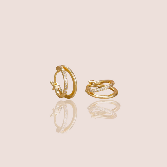 Boucles d’oreilles Cécile Dorée